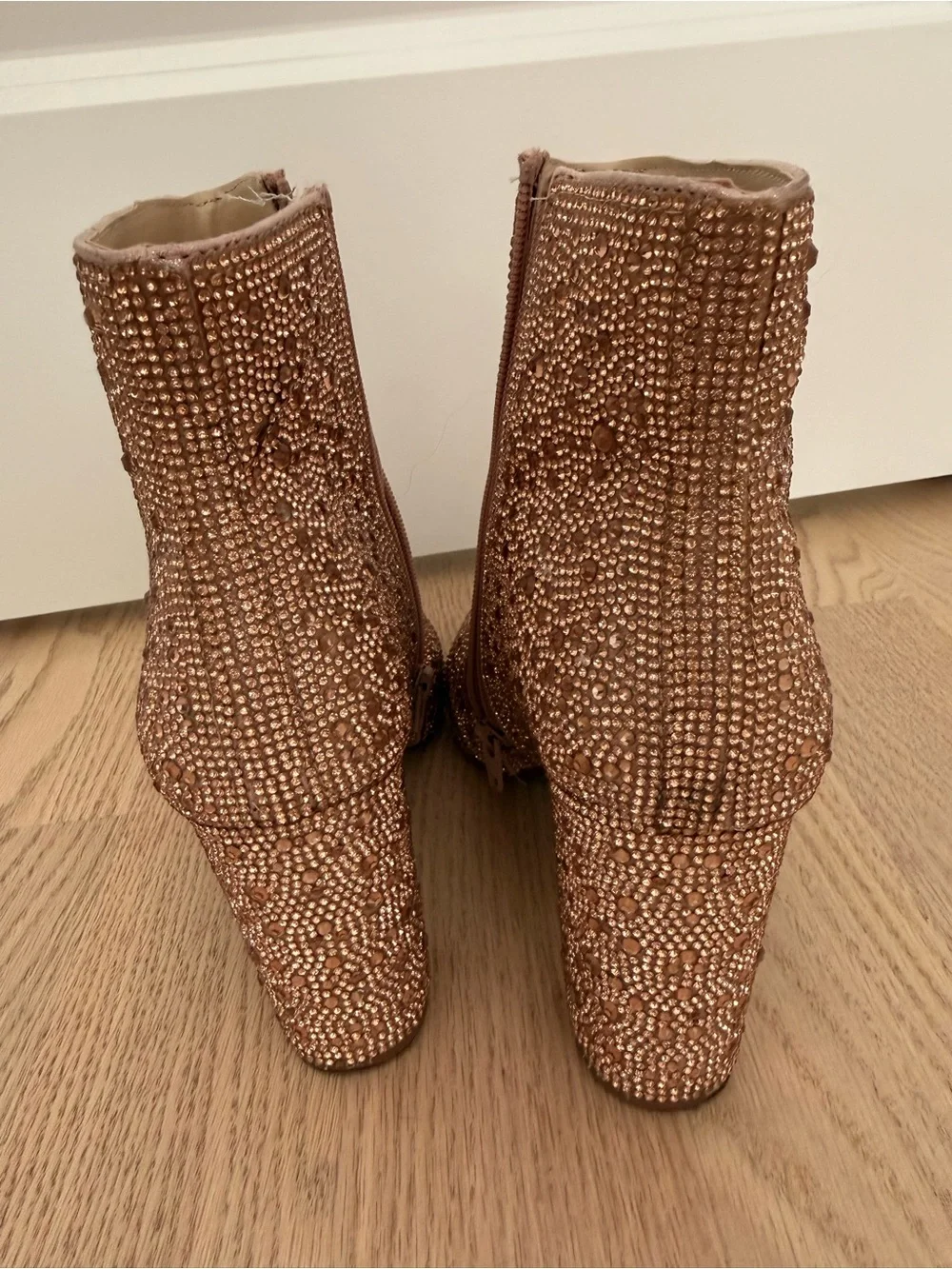 Rhinestone Cady Ankle Booties
